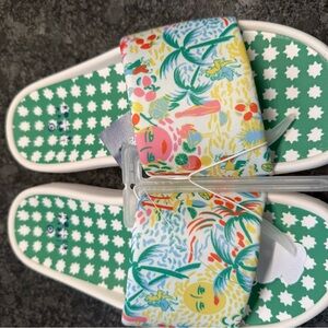 Target roller rabbit pool slides sandals women’s size 7/8 NWT